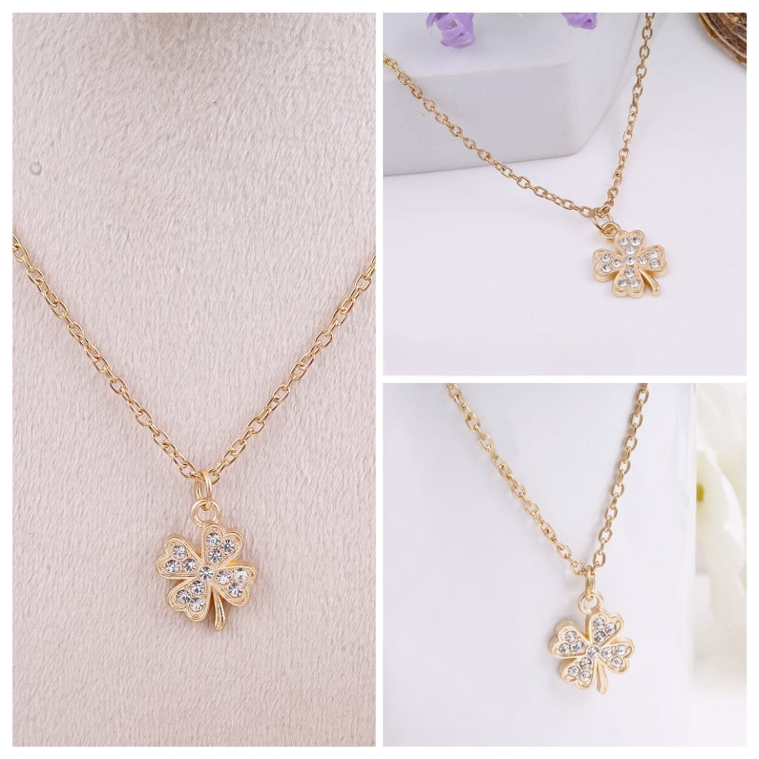 Four-Leaf Clover Necklace
