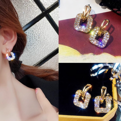 square hoop earrings