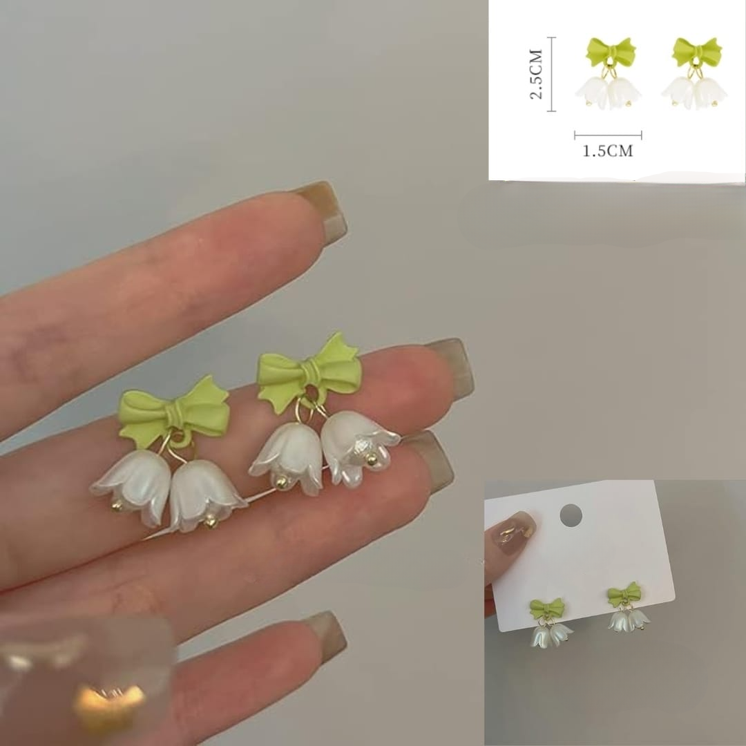 Bell & Bow charm Earrings
