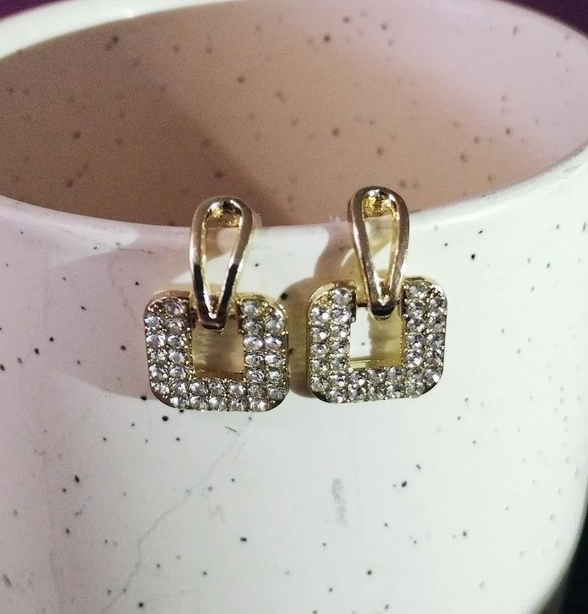 square hoop earrings