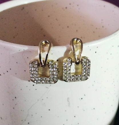 square hoop earrings