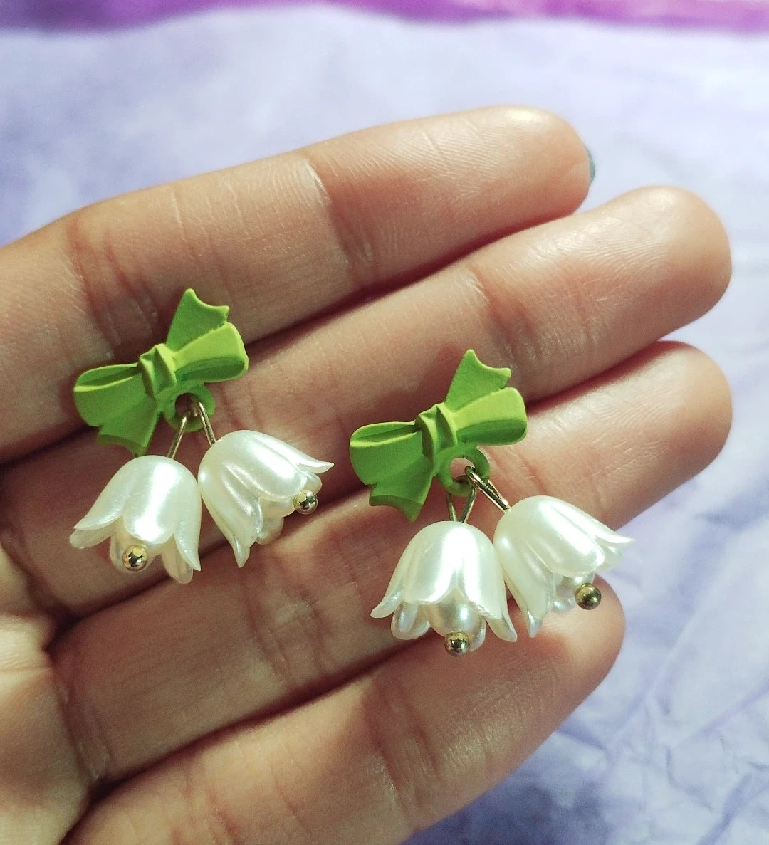 Bell & Bow charm Earrings