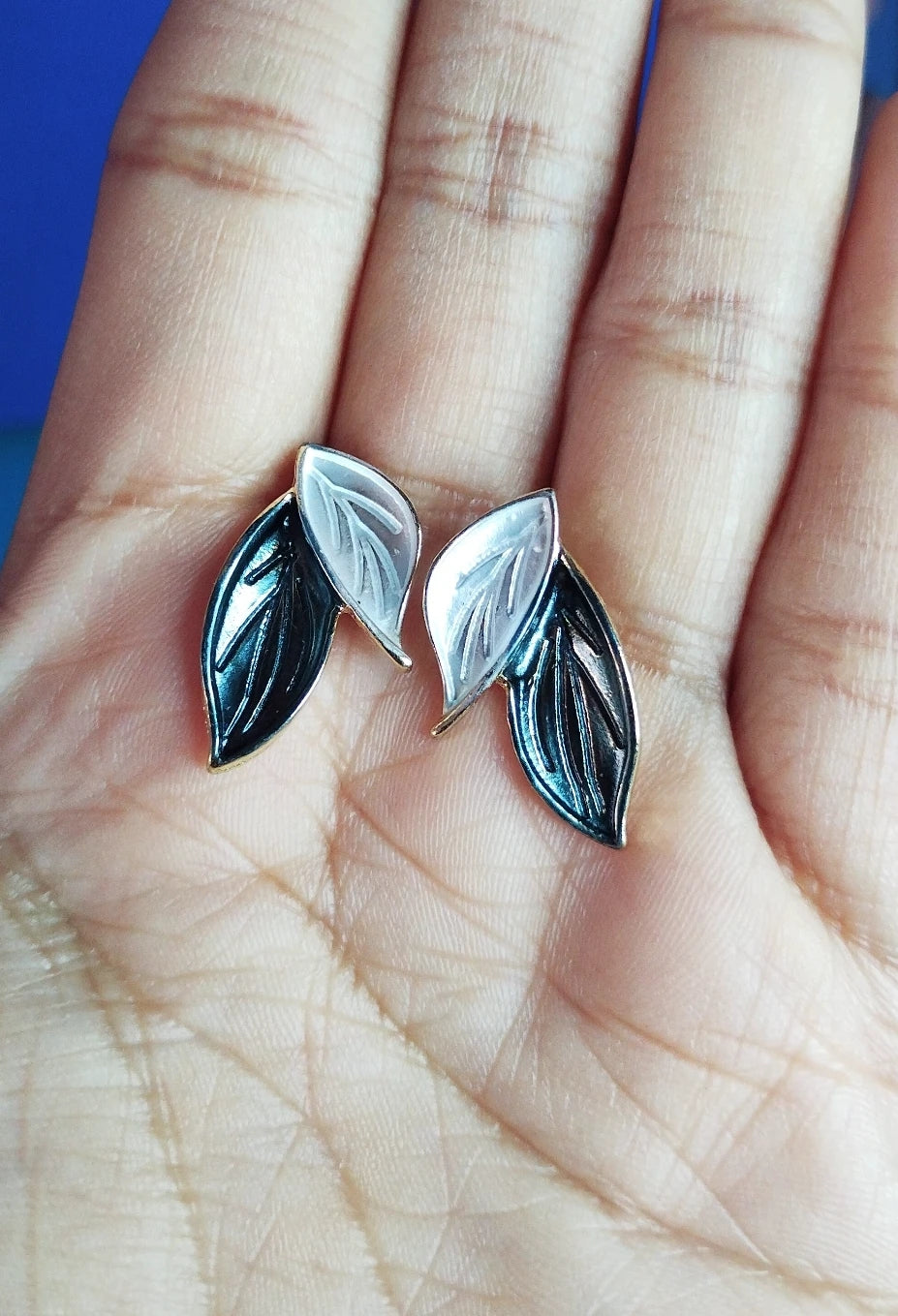 Leaf Drop Earrings