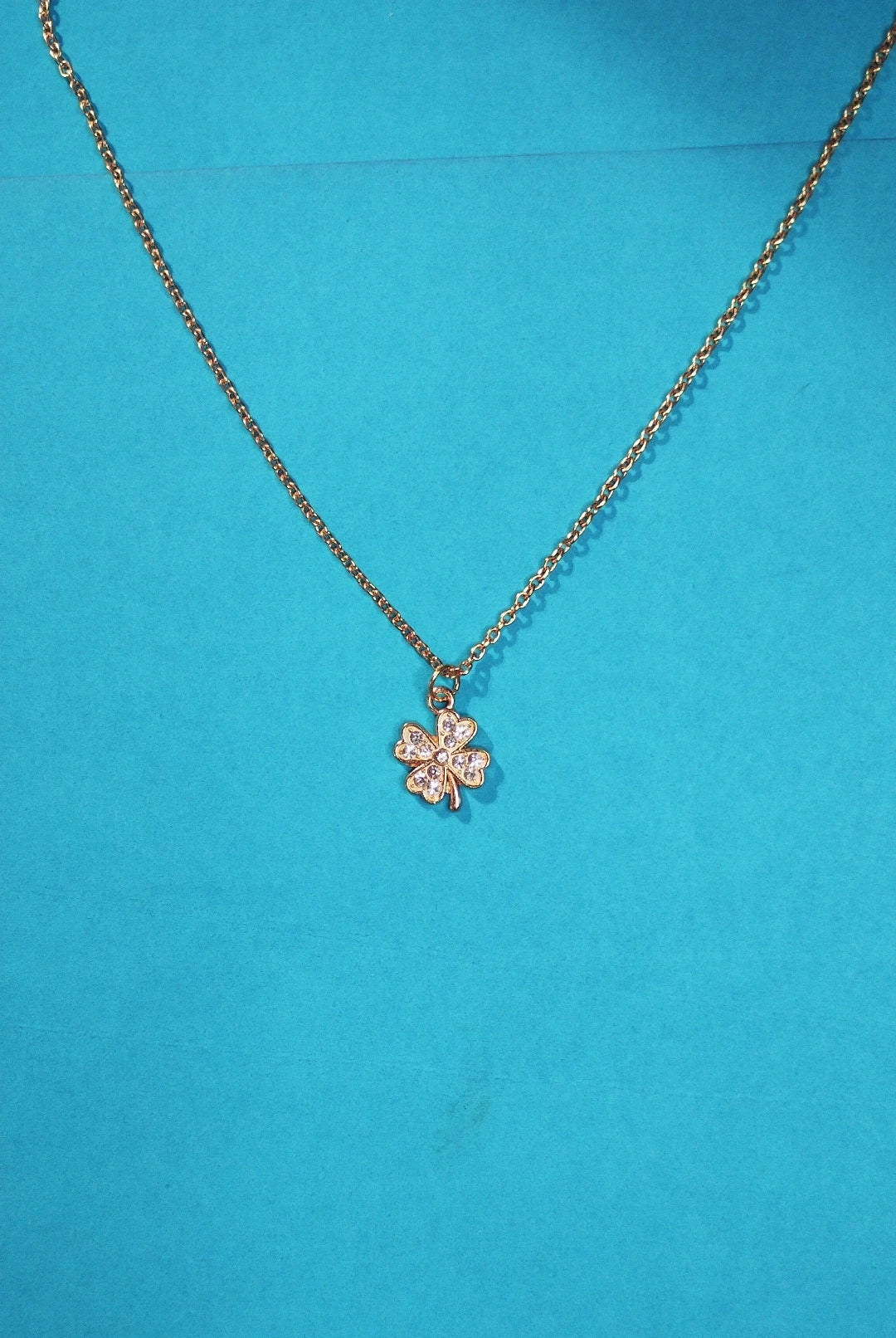 Four-Leaf Clover Necklace