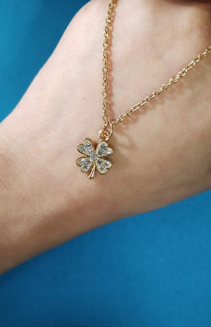 Four-Leaf Clover Necklace