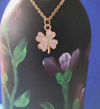 Four-Leaf Clover Necklace