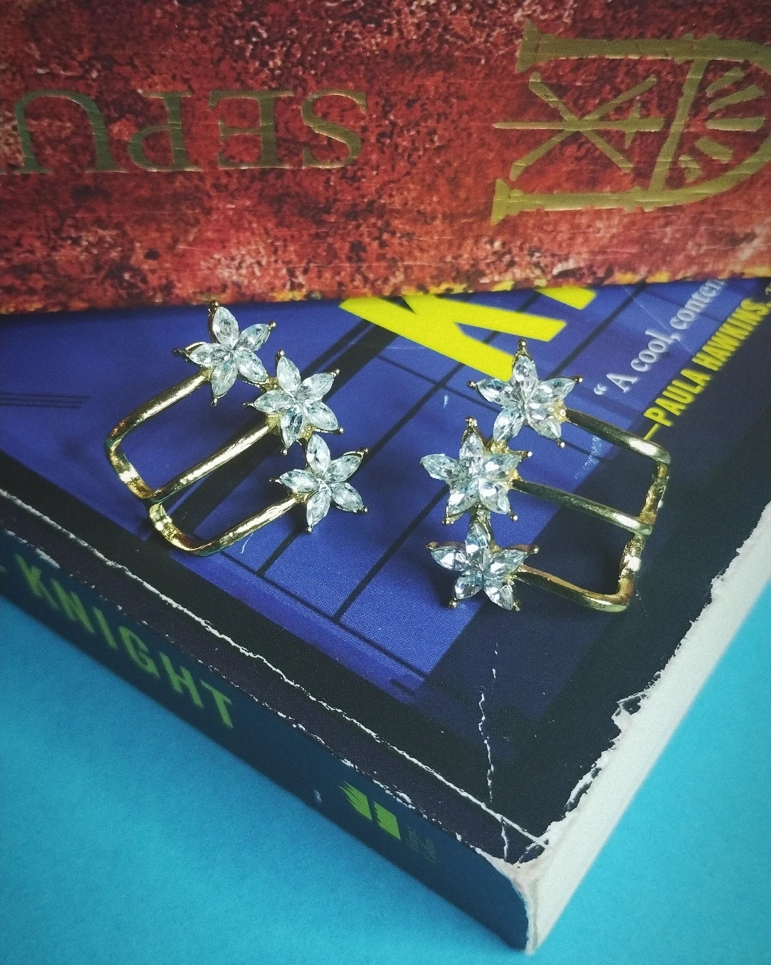 Triple Star Earrings