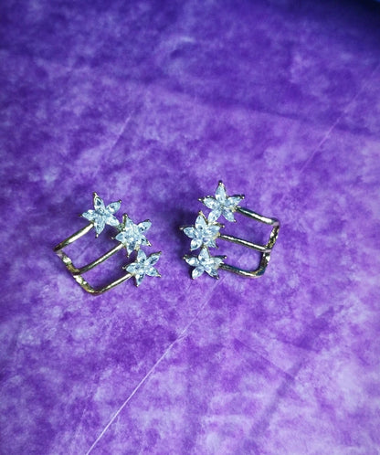 Triple Star Earrings